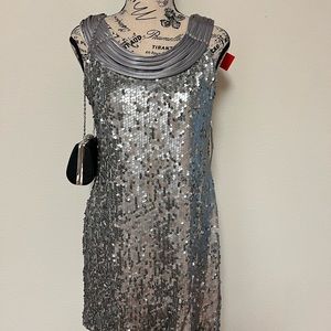 Silver Sequence Dress.